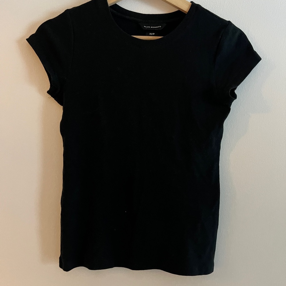 Club Monaco Navy Tee